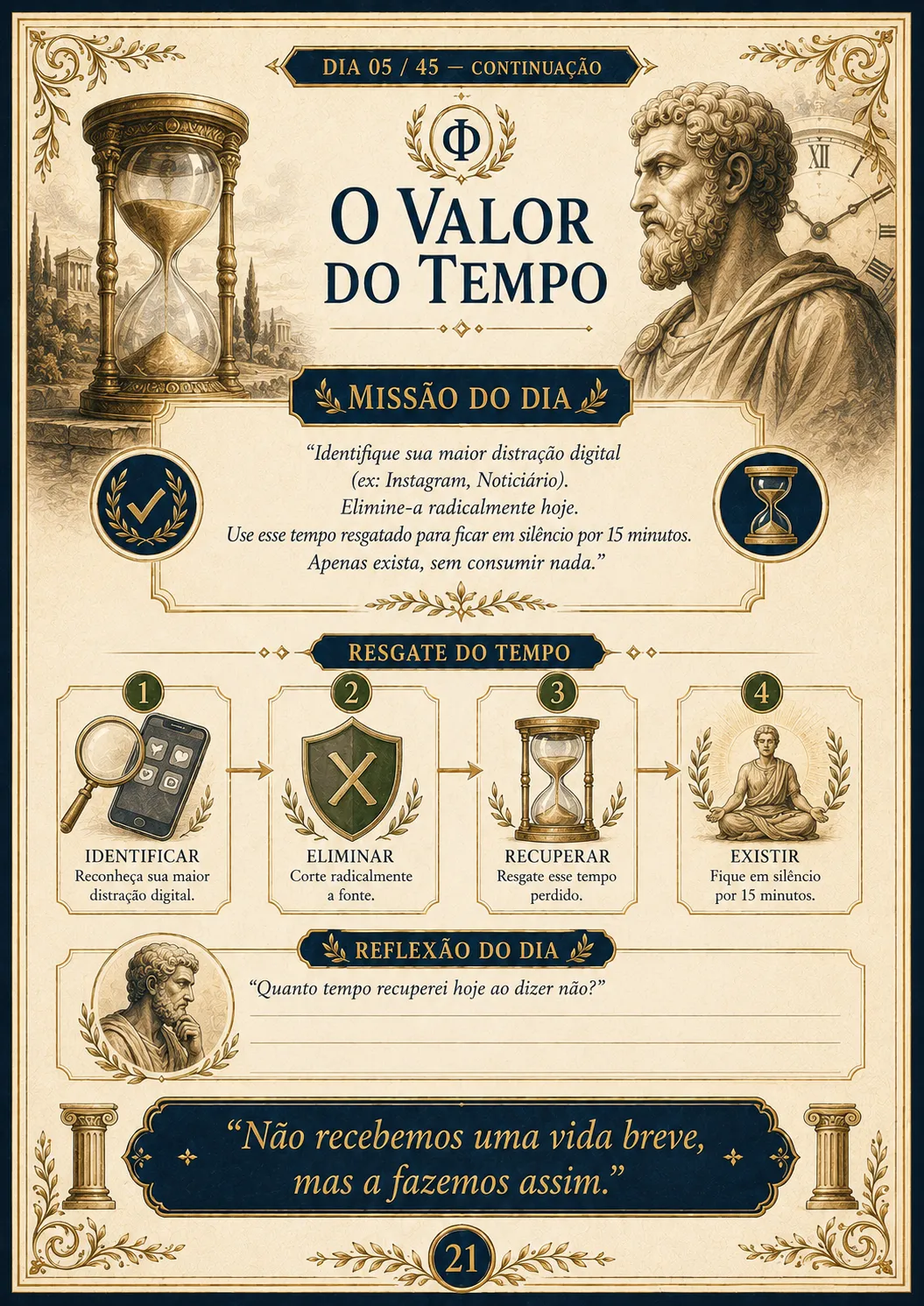 Interior do Desafio de 45 Dias