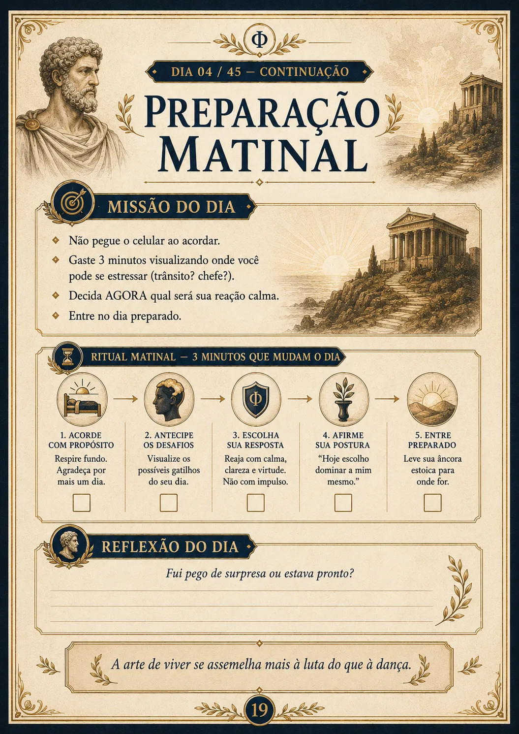 Interior do Desafio de 45 Dias