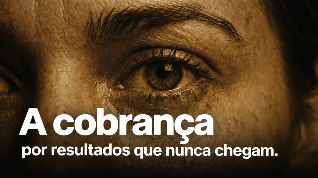 A cobrança: por resultados que nunca chegam.