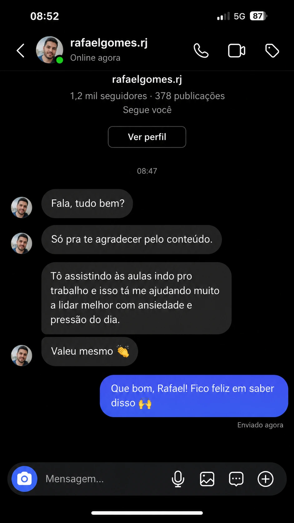 Depoimento 8