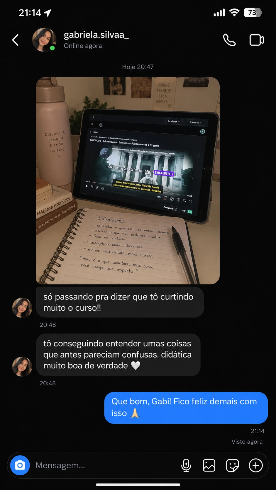 Depoimento 1